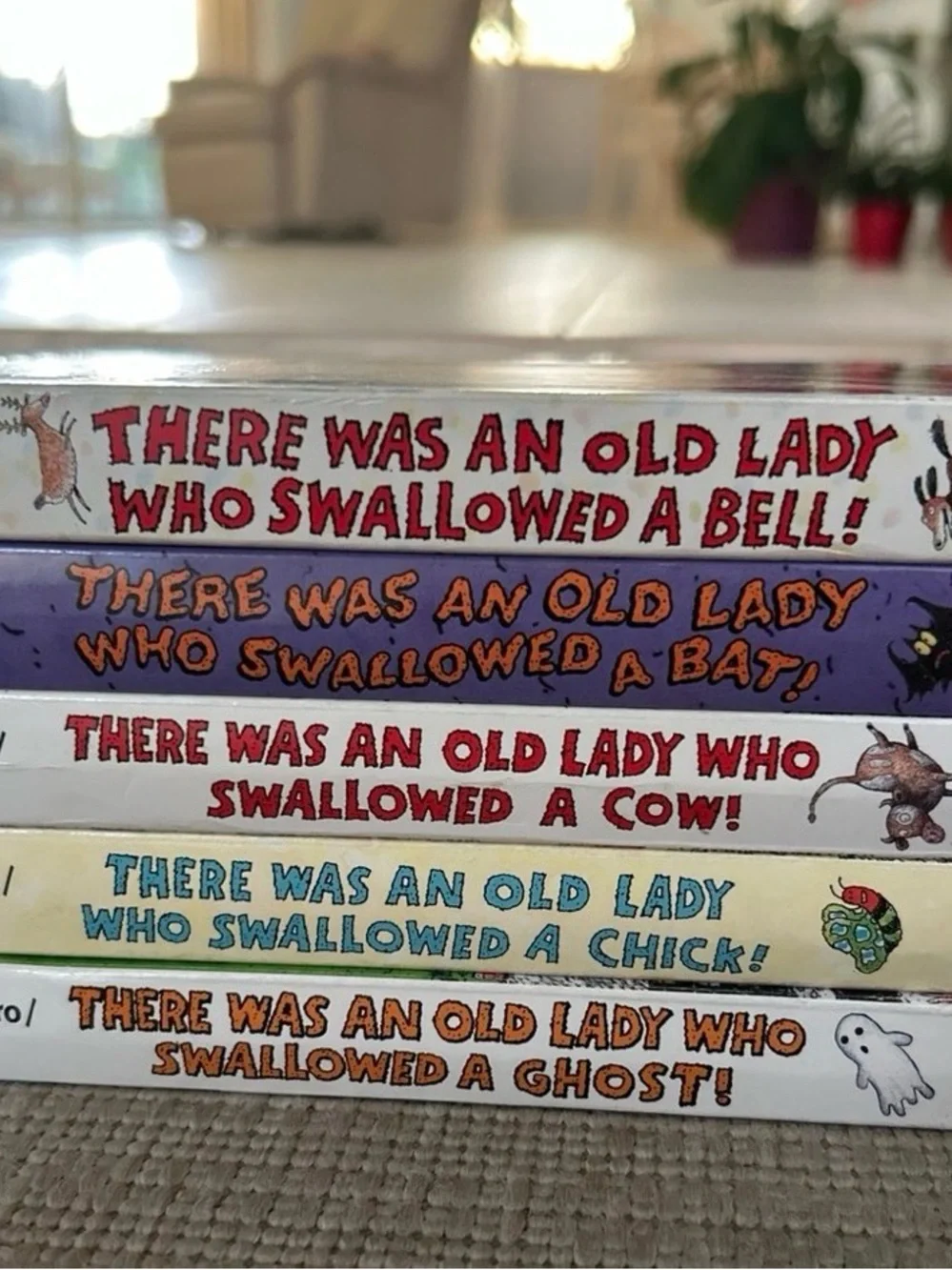 There Was An Old Lady Who .. Board Books